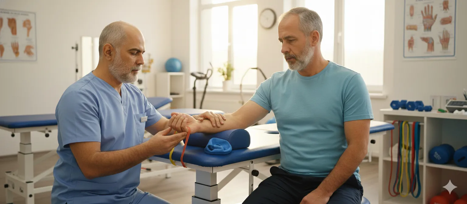 معرفی خدمات | فیزیوتراپی بزرگسالان | درمان تخصصی آسیب‌ها و مشکلات دست و مچ