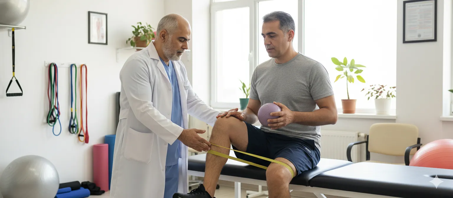 معرفی خدمات | فیزیوتراپی بزرگسالان | درمان تخصصی مشکلات زانو