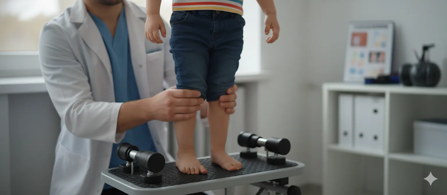 تمرینات برای اصلاح پای X در کودکان